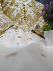 2-Piece Women's Stitched Swiss Lawn Set – Printed Shirt & Trouser