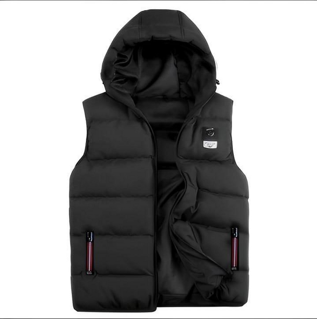 1 Pc Boy's Polyester Plain Sleeveless Jacket