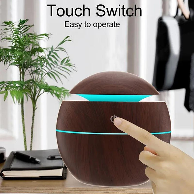 7-Color Mushroom Mini Air Humidifier