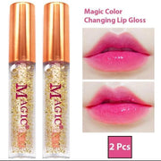 Color Changing Lip Gloss , Pack Of 2