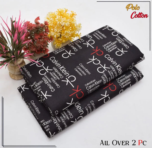 2-Piece Women's Unstitched Printed Suit