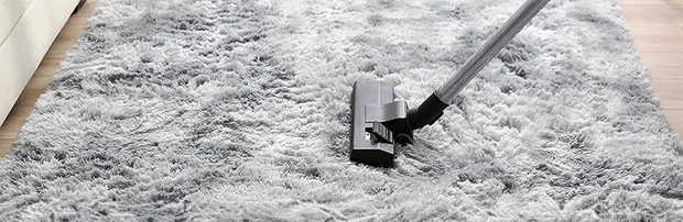 💎 Luxury Shaggy Gray Area Rug | Ultra Soft Long Pile Carpet for Living Room & Bedroom