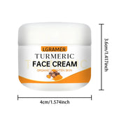 Turmeric Face Cream – Brightening & Anti-Wrinkle Moisturizer