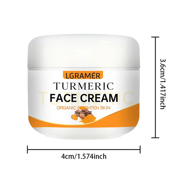 Turmeric Face Cream – Brightening & Anti-Wrinkle Moisturizer
