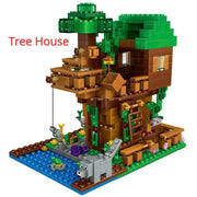 Hot Toys 2024 – Minecraft Village Treehouse & Mine Mountain Building Blocks Toy for Kids