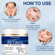 Collagen Retinol Face Cream – Anti-Aging & Brightening Moisturizer