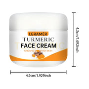 Turmeric Face Cream – Brightening & Anti-Wrinkle Moisturizer