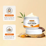 Turmeric Face Cream – Brightening & Anti-Wrinkle Moisturizer