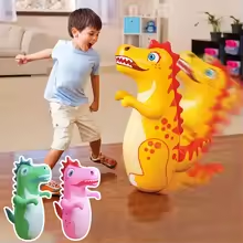 🥊 💥 Inflatable Dino Boxing Tumbler | Fun Sport Toy for Kids 💥