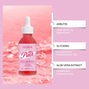 Pink Lip Essence – Moisturizing, Brightening & Line-Smoothing Lip Treatment | Korean Skincare Formula