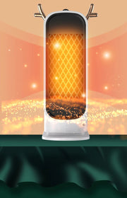 Portable Electric Heater Fan – 500W Desktop Hand & Foot Warmer for Home & Office, Energy Efficient Winter Heating